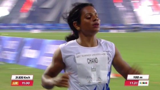 Universiade Napoli, oro per la velocista iperandrogina Chand. Lei: “Gli atleti gay facciano coming out”
