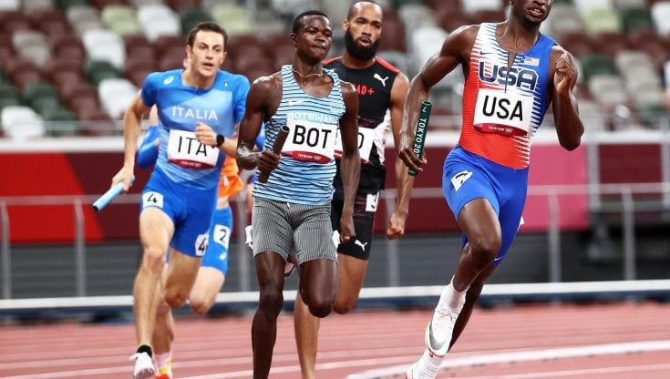 Tokyo 2020, Scotti fa record italiano nella 4x400 ma la staffetta è settima