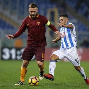 Le pagelle di Roma-Pescara: Dzeko inesorabile, per Caprari grande serata da ex