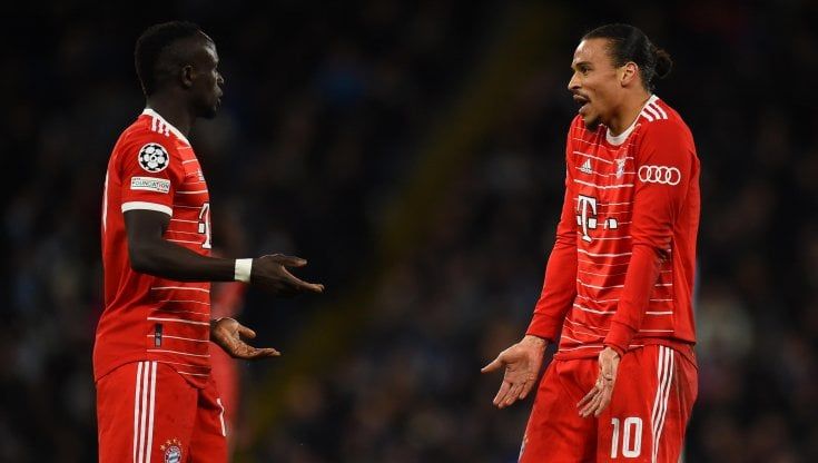 Bayern, tra Mané e Sané pugni nello spogliatoio dopo il ko di Manchester