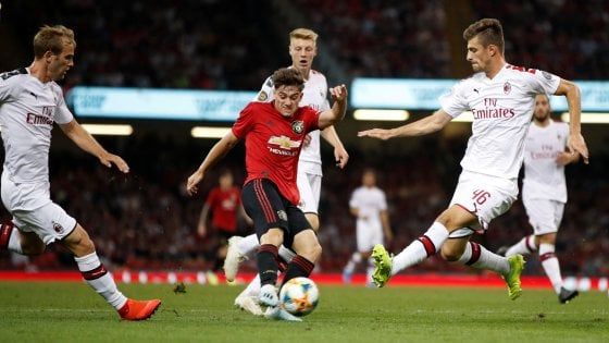Milan ko ai rigori con il Manchester United. Giampaolo: ''Innamorato di Suso, non va ceduto''