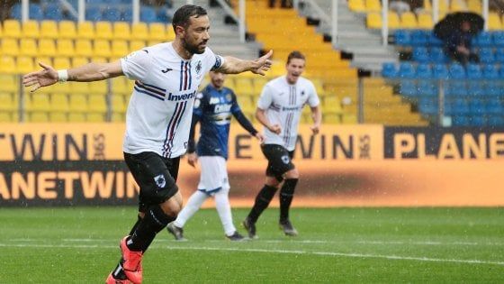 Parma-Sampdoria 3-3: doppietta di Quagliarella, Kucka e Bastoni salvano i ducali