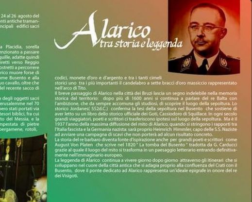 Cosenza, la foto di Himmler sul depliant turistico: &egrave; polemica