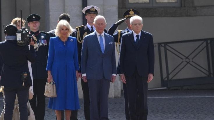 La visita di Re Carlo e Camilla in Italia, ricevuti da Mattarella al Quirinale
