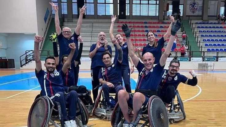 Rugby in carrozzina, nella quarta tappa di Cagliari doppio successo per Padova e prima vittoria per la Romana Ares Rugby Roma
