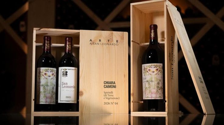 Vino: ‘Arte a San Leonardo’, la quarta edizione con etichetta interpretata da Chiara Camoni