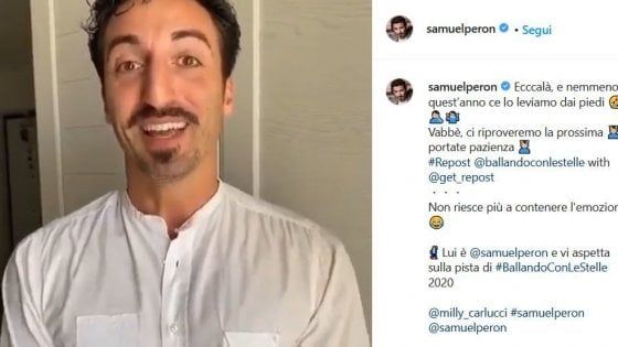 'Ballando con le stelle', Samuel Peron positivo: sospese le prove 