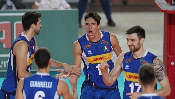 Volley, Europei maschili: buona la prima per l'Italia, battuta la Bielorussia 3-0