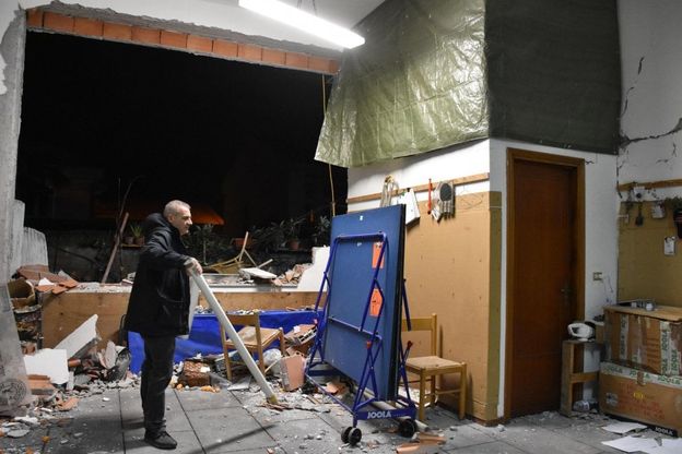 Terremoto Catania, la desolazione degli sfollati