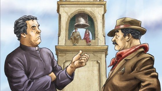 “Don Camillo a fumetti”: Guareschi disegnato da Italo Mattone
