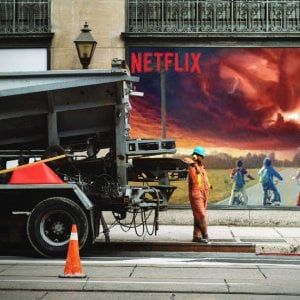 Netflix punta sui cartelloni stradali a Hollywood per pubblicizzare le serie tv