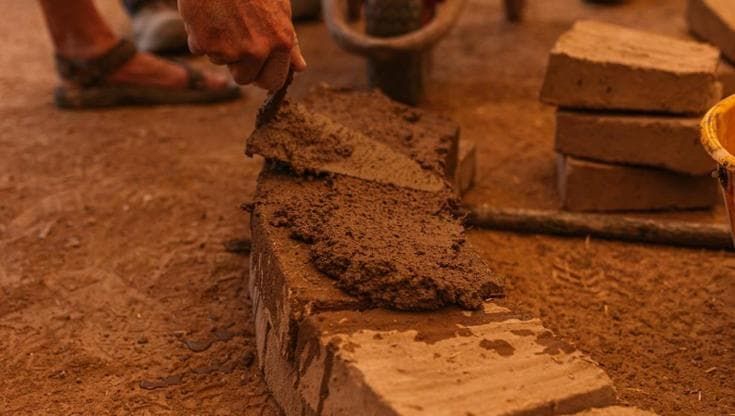 Sardegna, il ritorno della terra cruda: i mattoni di ladiri contro il caldo