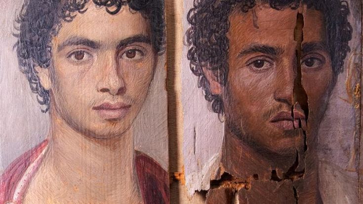 Scopriamo “I due fratelli”, uno dei più bei dipinti egizi ora restaurato. Era destinato alle mummie