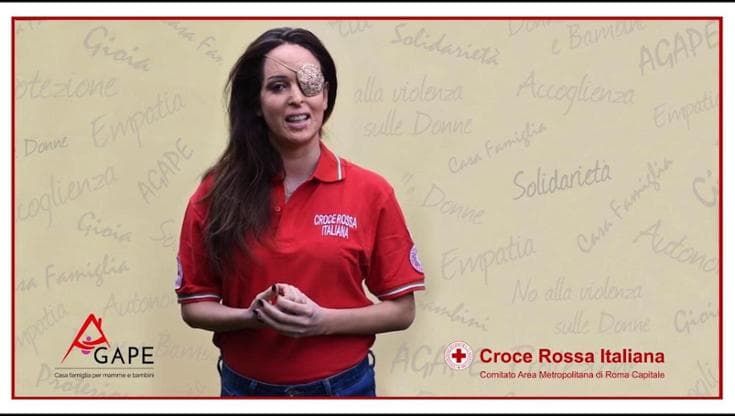Croce Rossa Italiana contro la violenza sulle donne: Gessica Notaro per la campagna #BeMerry