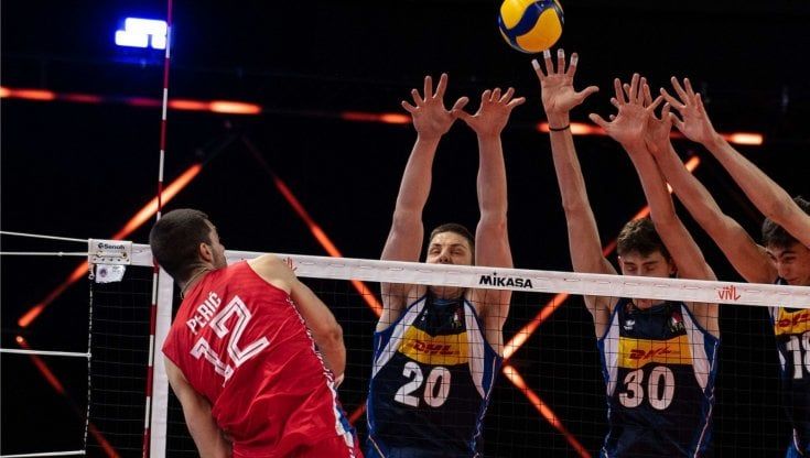 Volley, Nations League: Italia in crescita ma Serbia più forte, finisce 3-1
