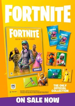 Il boom di Fortnite, in edicola le card Panini