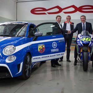 MotoGp, FCA e il team di Valentino, che coppia