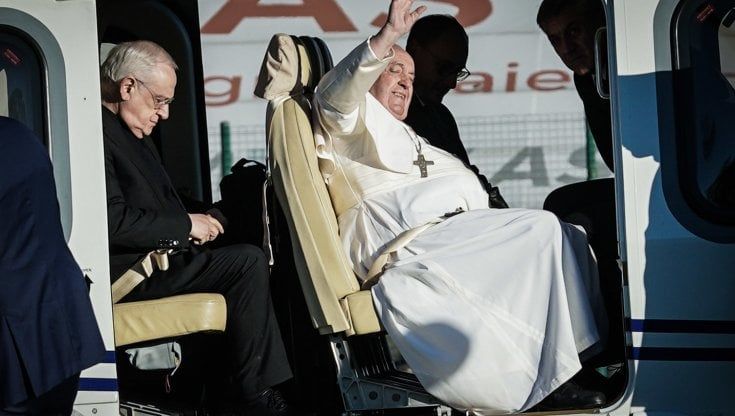 Francesco saluta le sue radici: “A la fame propri piasì encuntreve”