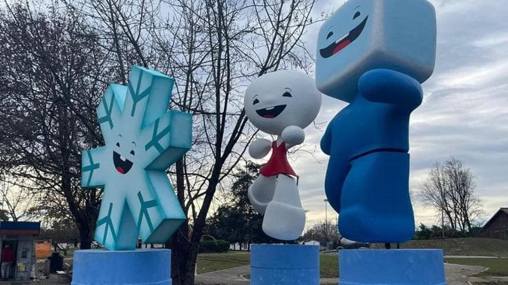 Olimpici solo per un giorno: la fiaccola arriva in città e tornano le mascotte
