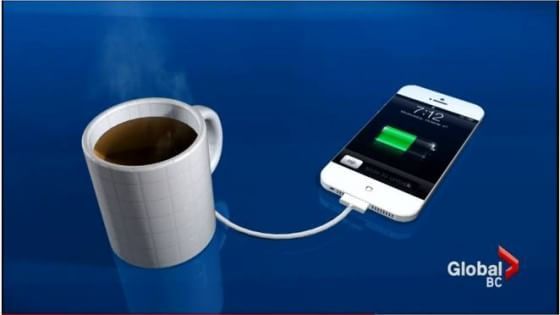 La tazza che produce energia con il calore delle bevande: l'idea è di una teenager