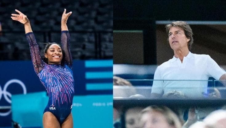 Simone Biles strega i vip americani: il riscatto della campionessa davanti a Tom Cruise e Lady Gaga