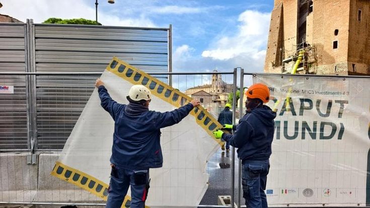 Torre dei Conti super vigilata, installati i sensori a prisma