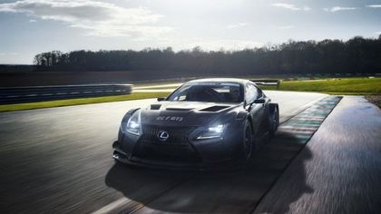 Lexus RC F GT3, a Ginevra prima di scendere in pista