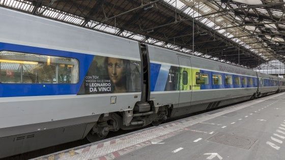 Il genio di Leonardo viaggia sul treno Parigi-Milano: Tgv speciale per il cinquecentenario di da Vinci