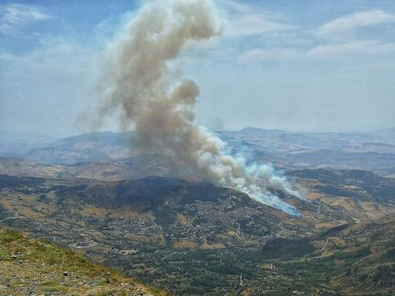 Emergenza incendi sulle Madonie e nel Trapanese, a rischio abitazioni e un bosco