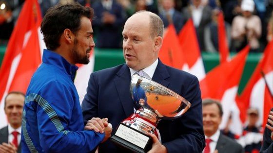 Fognini vince il Masters 1000 di Montecarlo: battuto Lajovic 6-3, 6-4