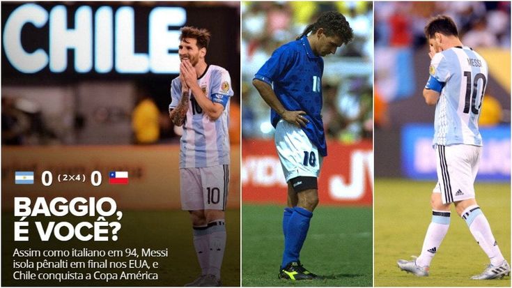 Messi sbaglia come Roby a Usa '94. E in Brasile ironizzano: "Baggio sei tu?"