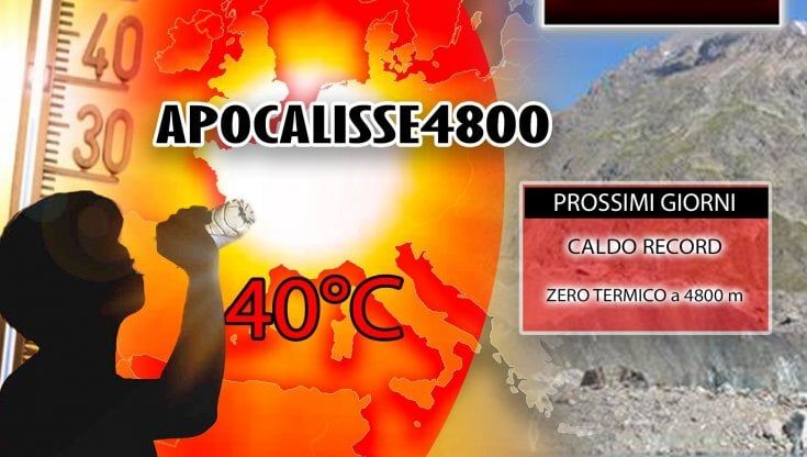 Previsioni meteo, ecco l'anticiclone africano da record che coinvolge mezza Europa