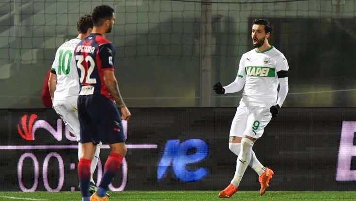 Crotone-Sassuolo 1-2: Berardi e Caputo riportano gli emiliani alla vittoria