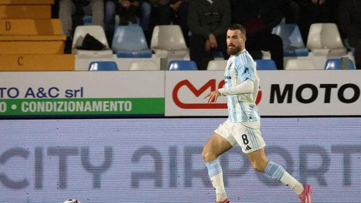 Entella, pericolosa caduta. I rimpianti di Chiappella: “Crollati dopo i loro gol”