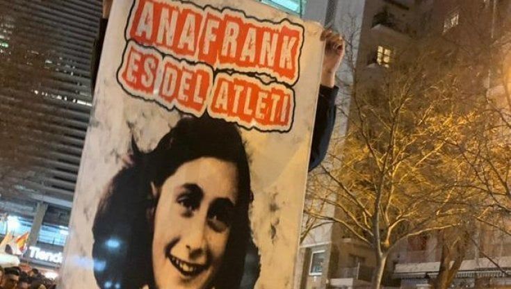 "Anna Frank è dell'Atletico", ancora vergogna a Madrid