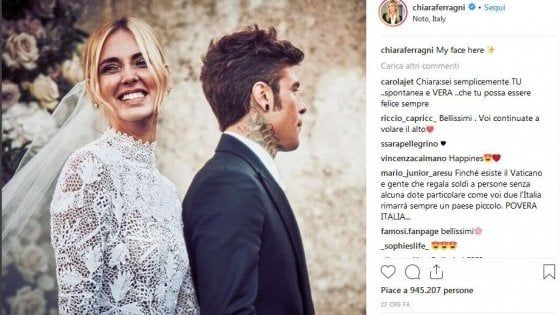 Il matrimonio Ferragni-Fedez? Un affare (social) da 36 milioni di dollari