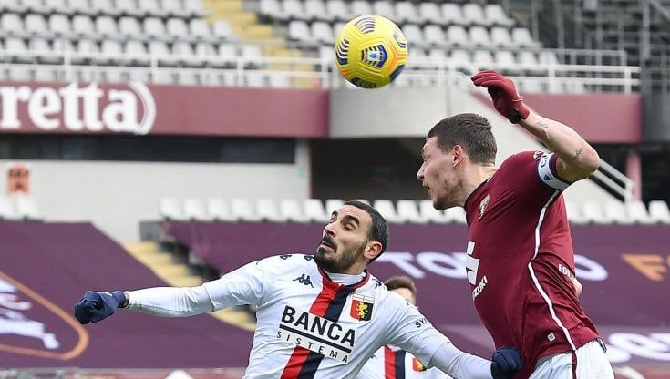 Torino-Genoa 0-0: i rossoblù si fermano al palo, quarto pari in fila per i granata