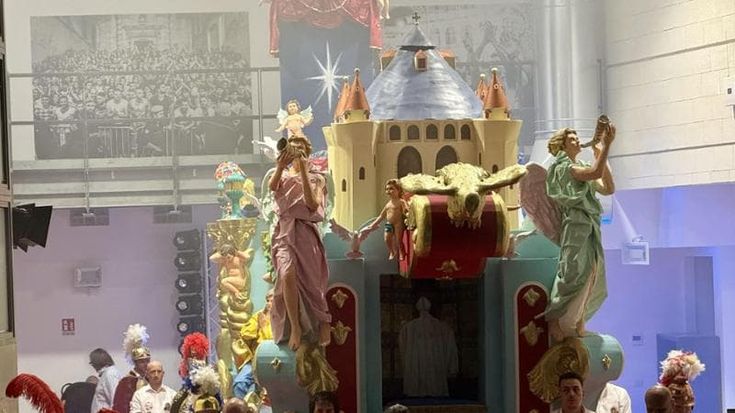 Svelato il carro della Bruna: l’opera protagonista della festa del 2 luglio a Matera