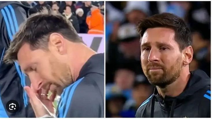 Messi, lacrime per l’ultima gara in Argentina
