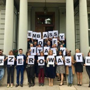 Svolta ecologica all'Ambasciata d'Italia a Londra: "zero emissioni"