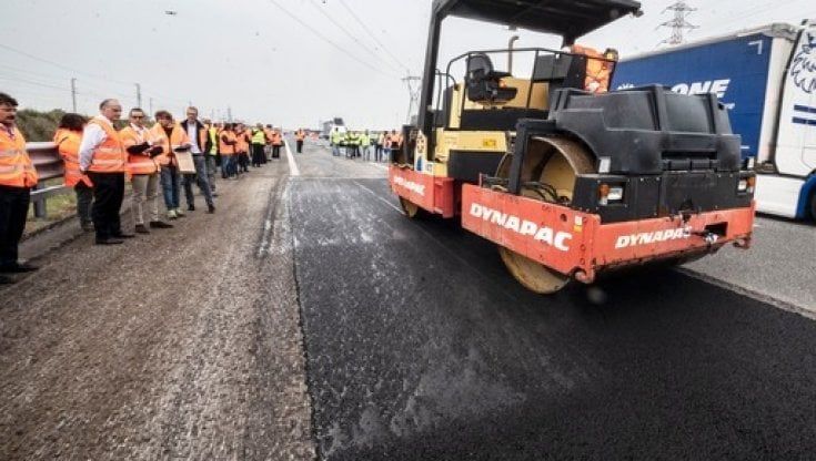 Torino-Milano lavori in corso: ora l’asfalto diventa ecologico