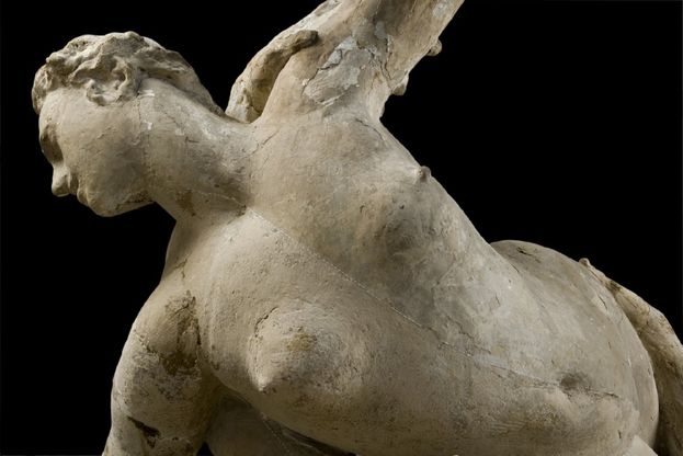 Giambologna, il modello prima e dopo il restauro