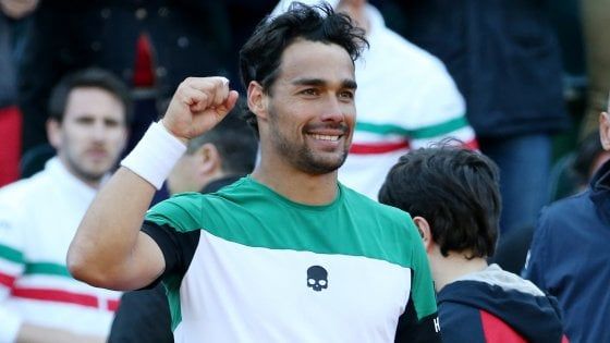 Tennis, coppa Davis; Italia-Francia 1-1: Seppi ko Pouille, Fognini batte Chardy