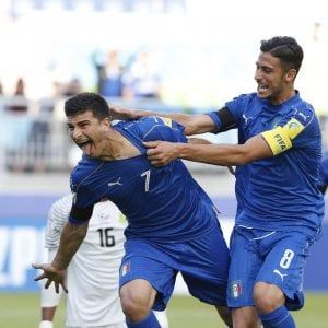Mondiale Under 20: l'Italia stende il Sudafrica con Orsolini e Favilli