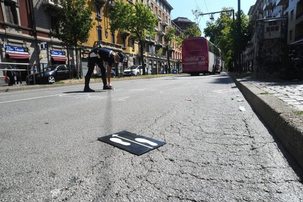 Milano, pullman per Malpensa investe un pedone: il luogo dell'incidente
