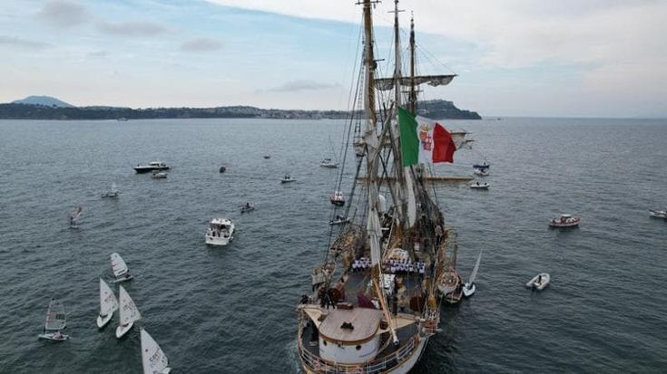 I 90 anni del Palinuro, la nave scuola festeggiata a Spezia