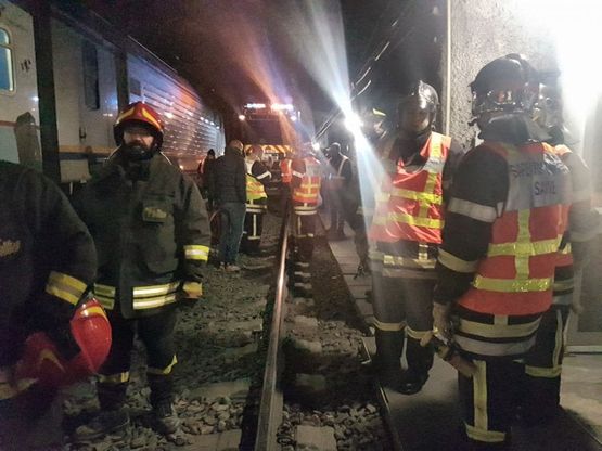 Allarme per un treno nel tunnel del Frejus, ma è un'esercitazione di soccorso