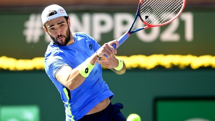 Tennis: Berrettini perde con Fritz, non ci sarà a Indian Wells il derby italiano con Sinner