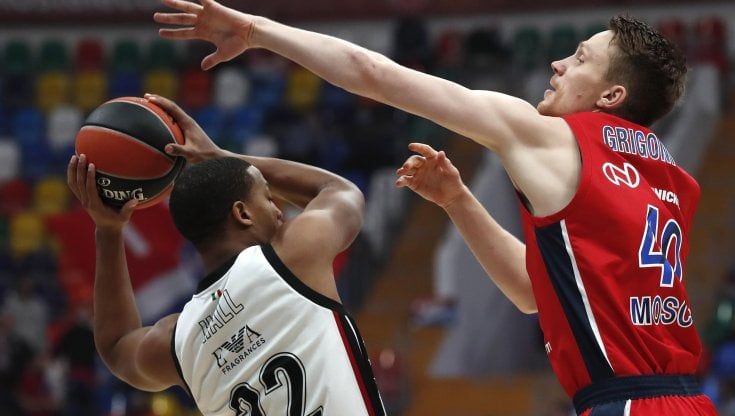 Basket, Milano doma il Cska Mosca e consolida il terzo posto in Eurolega