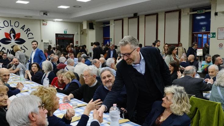 Lepore, cena con 800 sostenitori all’Arci Benassi. “Un affetto che mi rincuora”